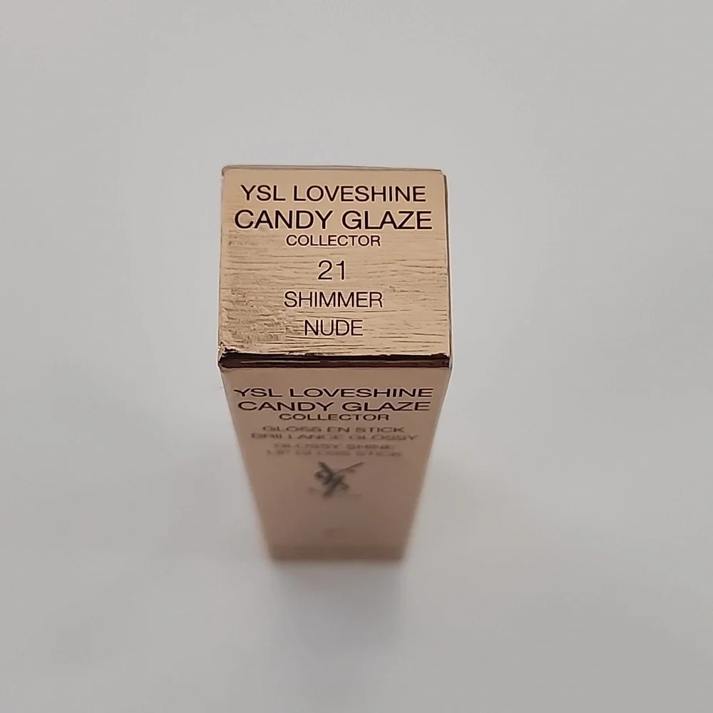 Yves Saint Laurent YSL Loveshine Candy Glaze Collector #21 Shimmer Nude NWT - Picture 8 of 8